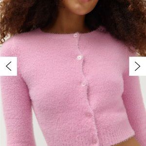 Kimchi Blue pink cardigan NWT